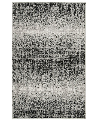 Safavieh Adirondack 116 Silver and Black Area Rug Collection - Macy's | Macys (US)