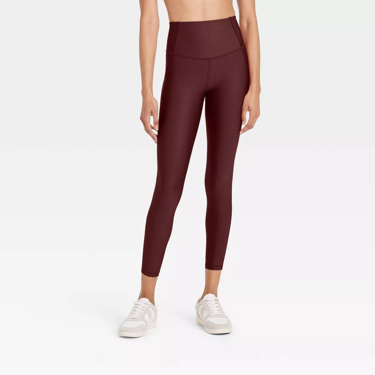 Women's Effortless Support High-Rise Pocketed 7/8 Leggings - All In Motion™ | Target
