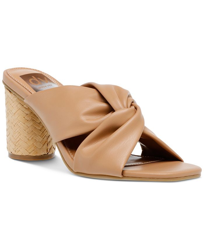 DV Dolce Vita Women's Milna Knot Slide Sandals & Reviews - Sandals - Shoes - Macy's | Macys (US)