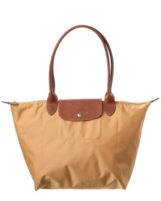 Longchamp Le Pliage Original Large Canvas Long Handle Tote Women's Brown  | eBay | eBay US