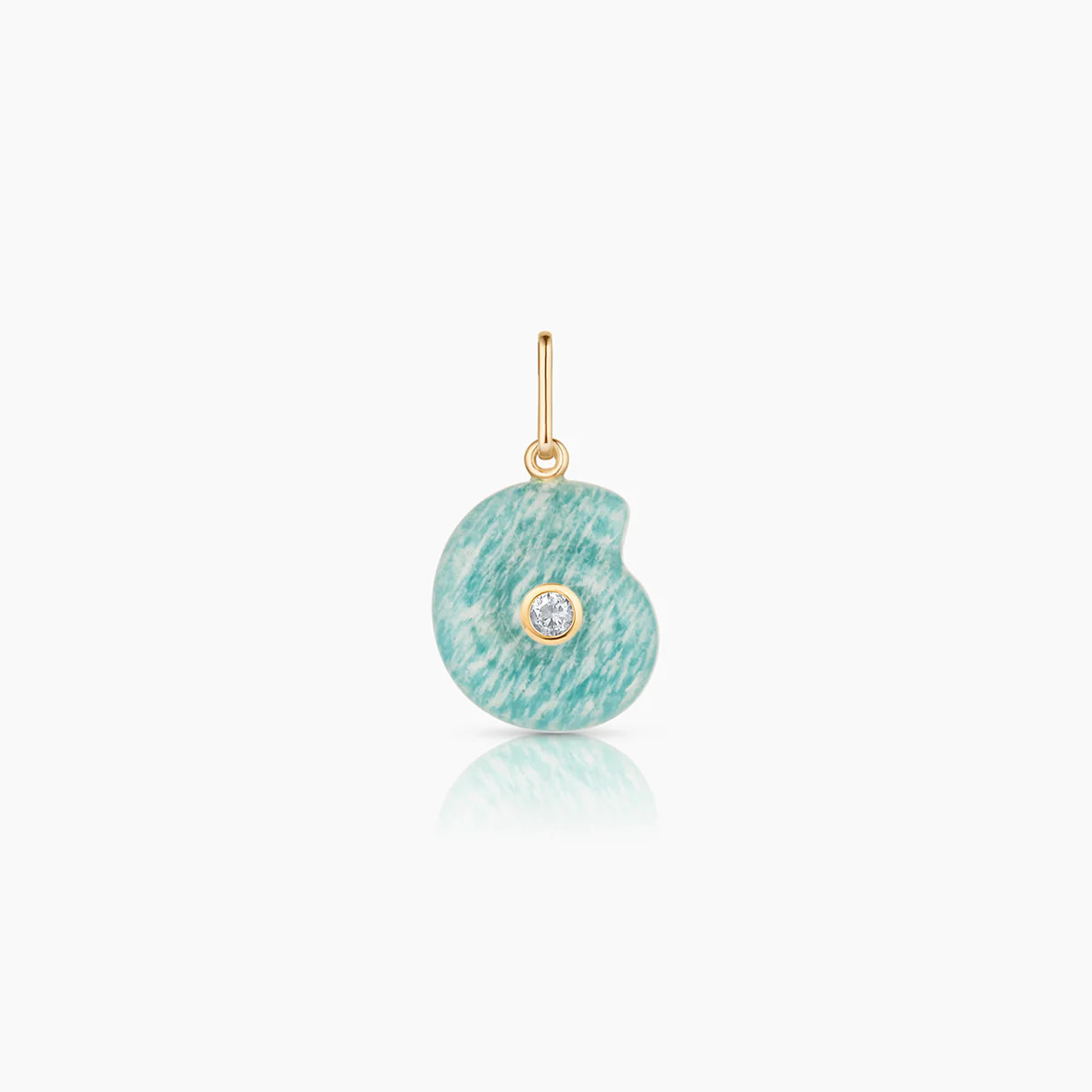 Nautilus Amazonite Spiral Shell | Thatch