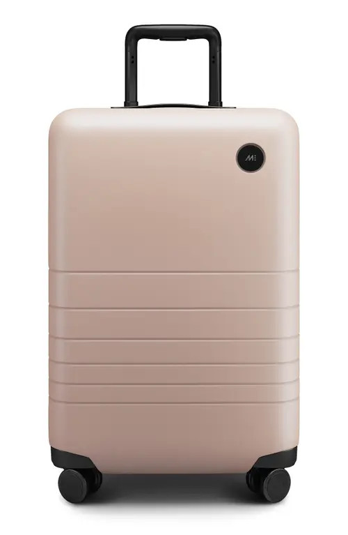 Monos 23-Inch Carry-On Plus Spinner Luggage in Rose Quartz at Nordstrom | Nordstrom