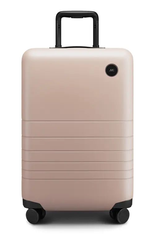Monos 23-Inch Carry-On Plus Spinner Luggage in Rose Quartz at Nordstrom | Nordstrom