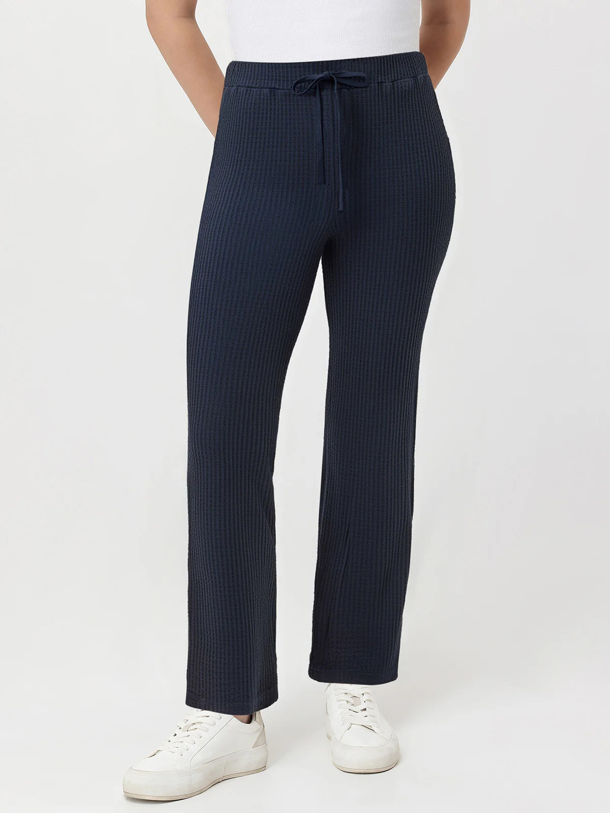 89th & Madison Waffle Wide Leg Sweatpants | 89th + Madison