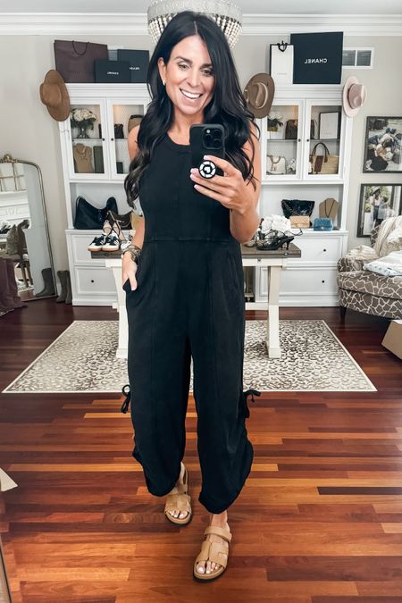 Black jumpsuit
Travel outfit 
Size small 

#LTKstyletip #LTKSeasonal #LTKtravel