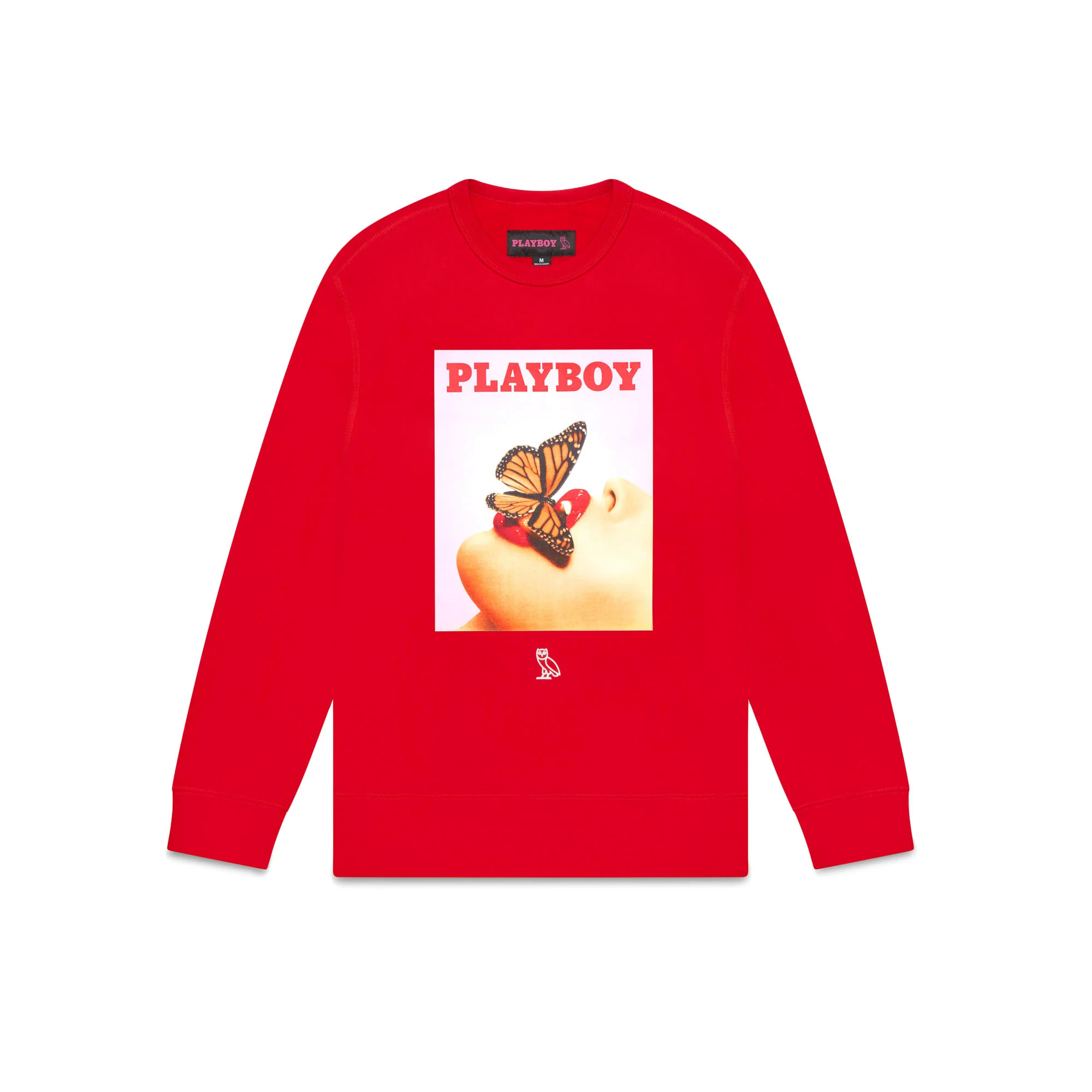 Playboy x OVO Spring 2019 Cover Fleece Crewneck | Playboy