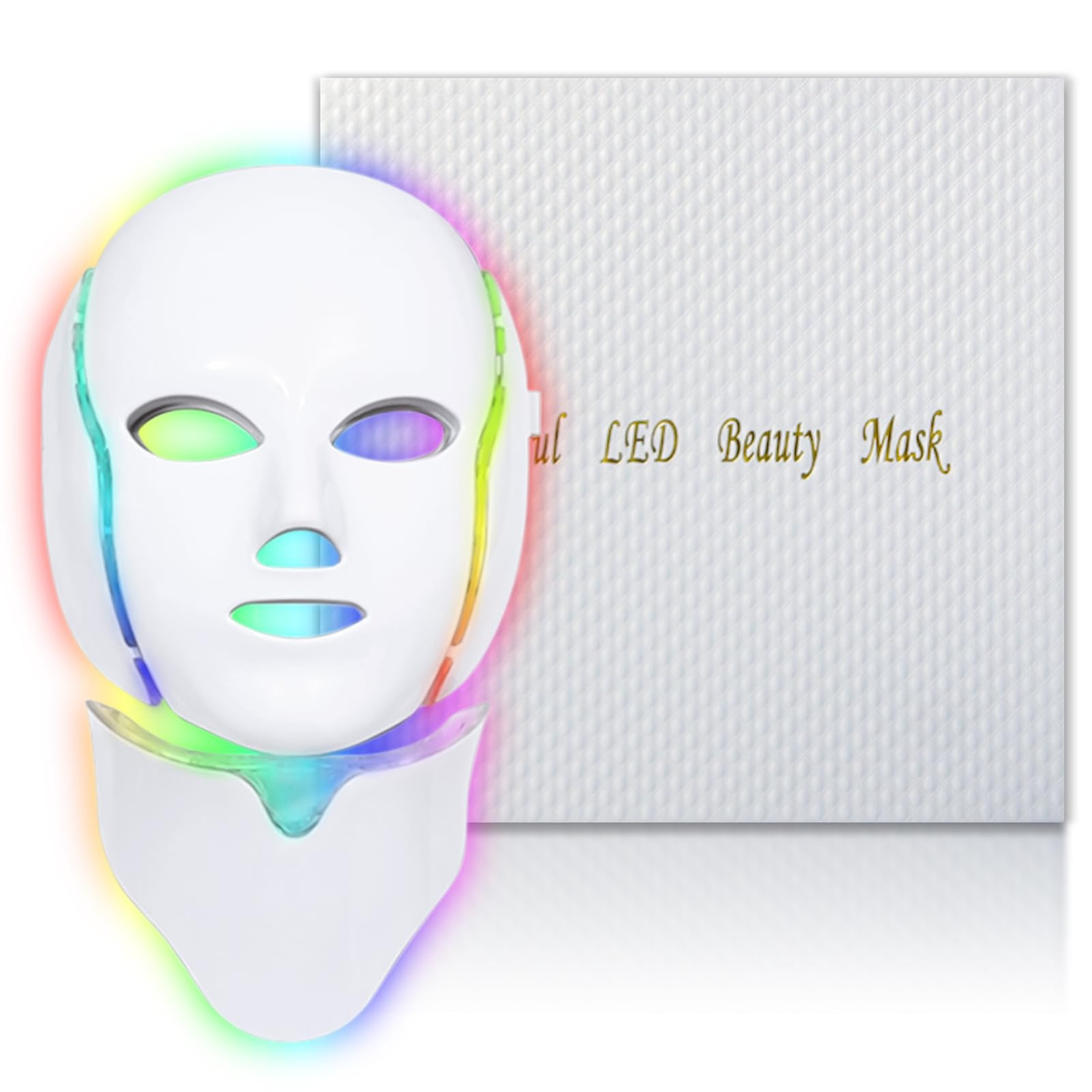 Red Light Therapy for face, 7 Colors LED Face Mask Light Therapy, Led Face Mask Light Therapy At ... | Amazon (US)