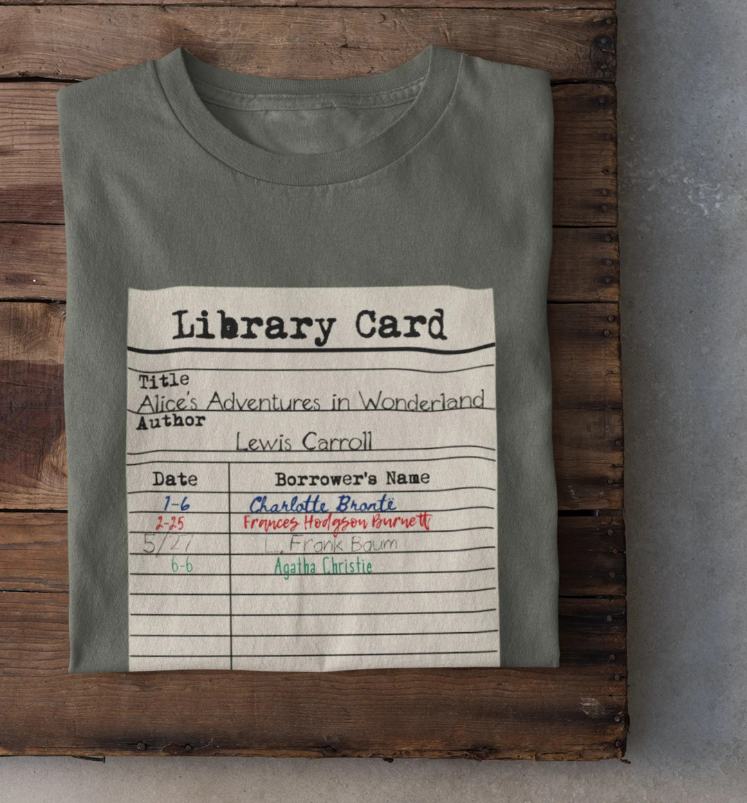 Alice's Adventures in Wonderland Adult T-shirt Graphic - Etsy | Etsy (US)