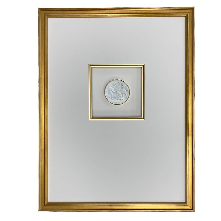 Framed Religious Intaglios in 12x16 Gold Frame (The Mustard Seed) | Amazon (US)