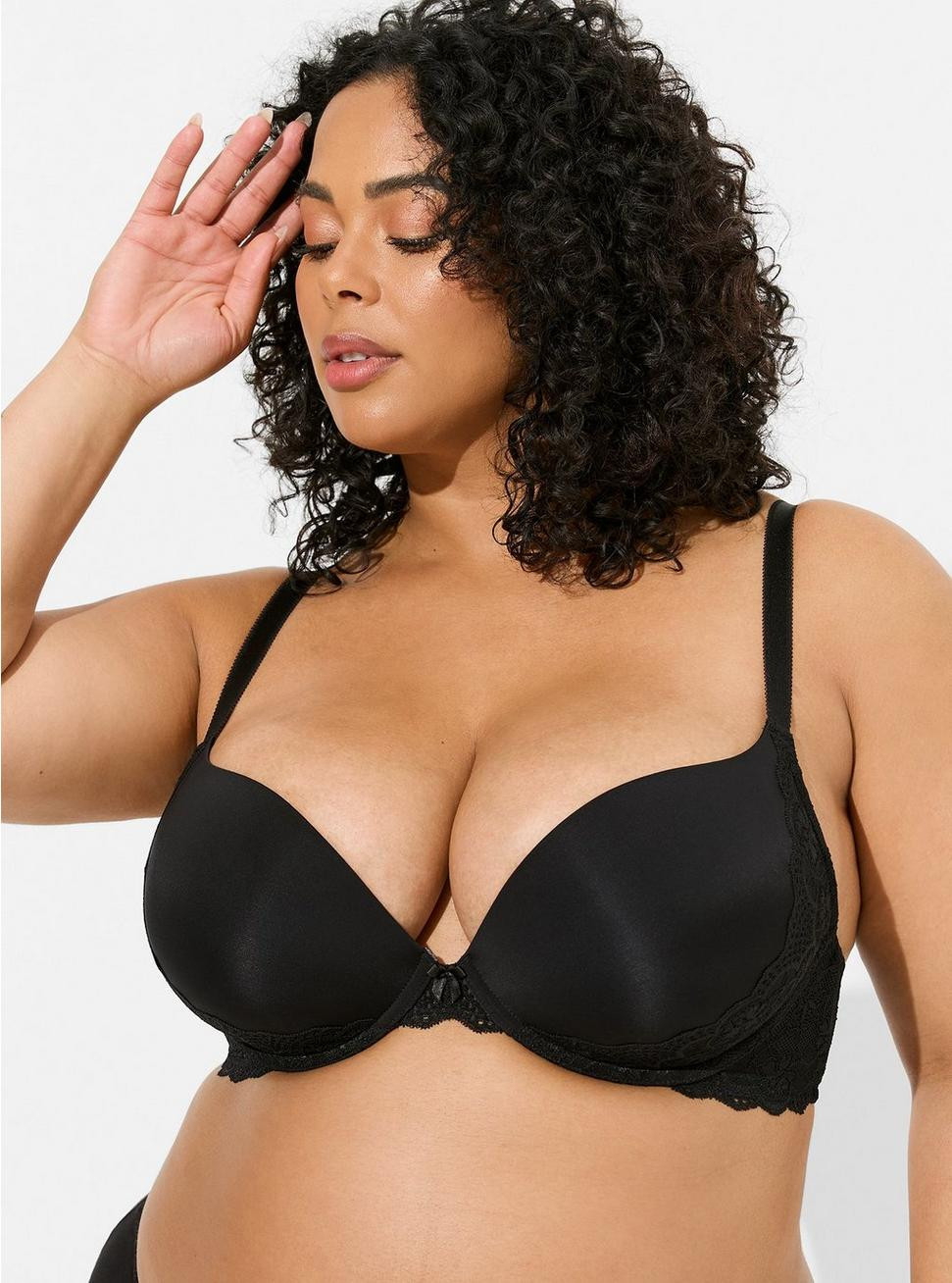 Plunge Push-Up Smooth Straight Back Bra | Torrid (US & Canada)