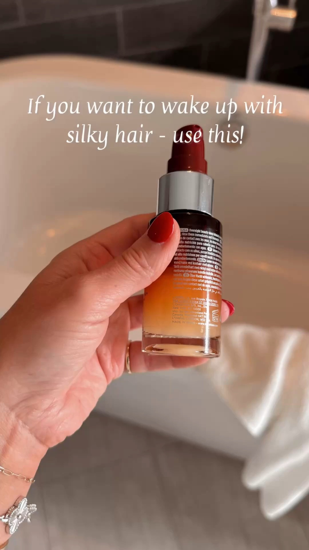 Use this at night and you’ll wake up with the silkiest hair ever 🙌🏼

hair care, beauty finds, self care, skincare, Amanda west, almost_readyblog

#LTKOver40 #LTKBeauty #LTKgrwm