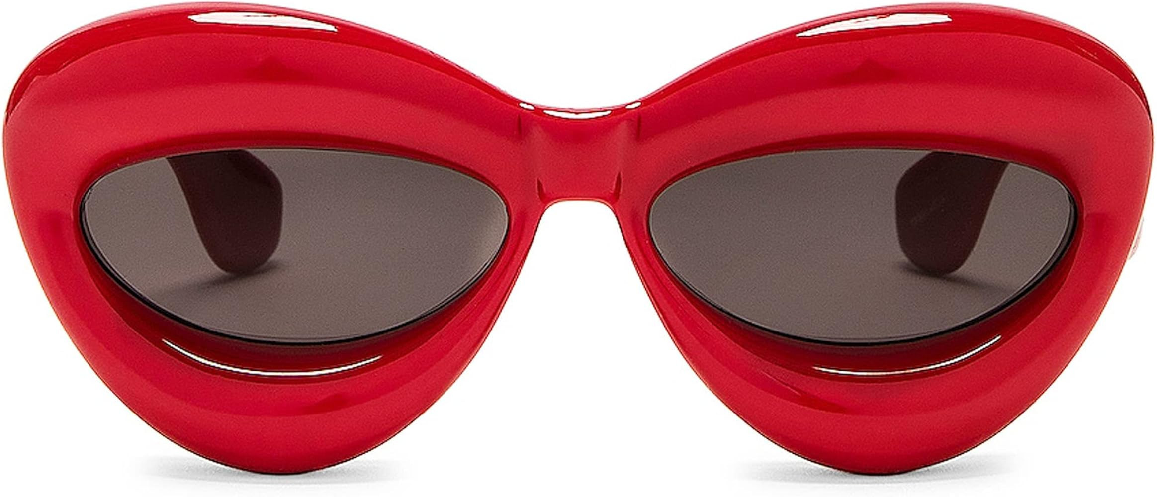 Fashion Inflated Cat-eye Sunglasses for Women Oversized Frame Sexy Lip Candy Color Glasses Trendy... | Amazon (US)