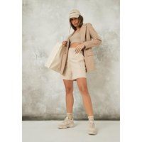 Tall Stone Co Ord Oversized Long Blazer | Missguided (US & CA)