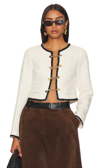 Avery Top in Ivory | Revolve Clothing (Global)