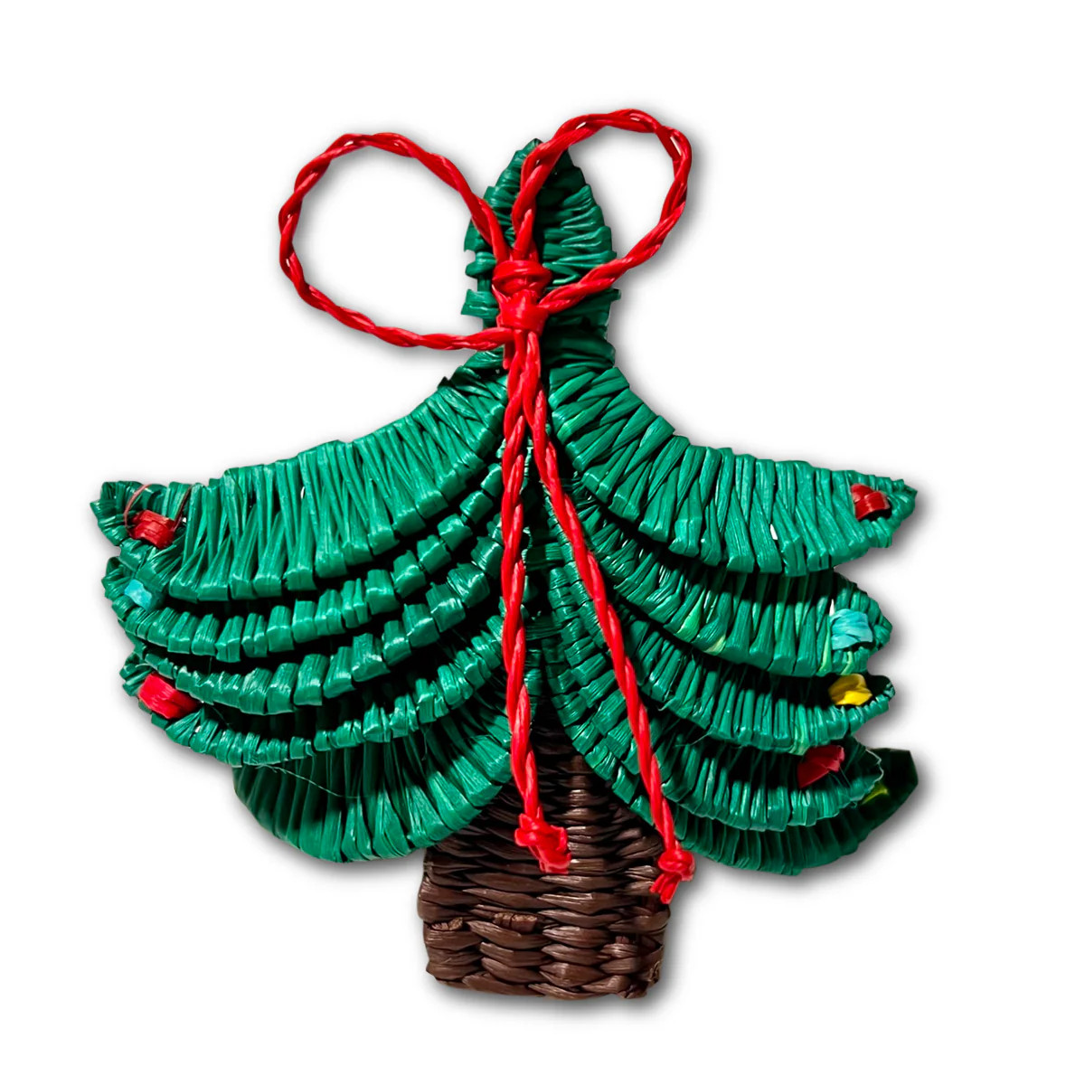 Furbish Studio - Christmas Tree Raffia Napkin Ring | Furbish Studio