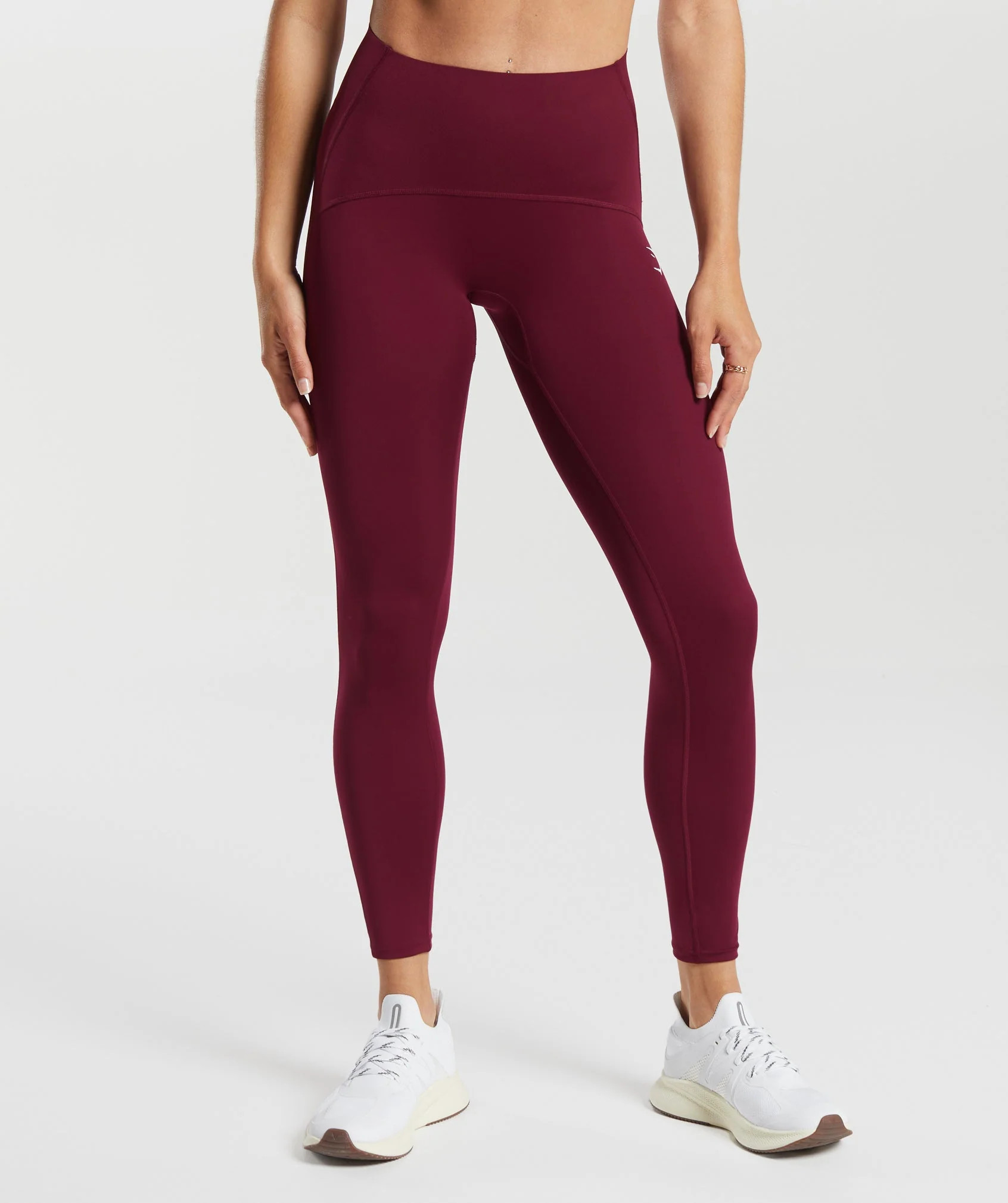 Gymshark Waist Support Leggings - Plum Pink | Gymshark (Global)