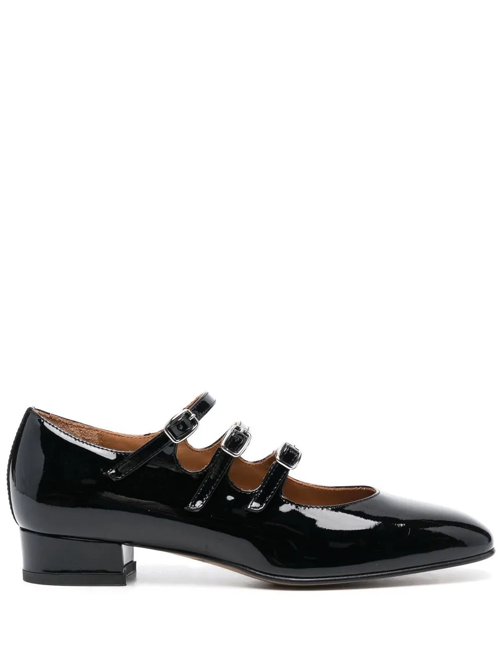 Carel Paris  Ariana patent-leather Ballerina Shoes  - Farfetch | Farfetch Global