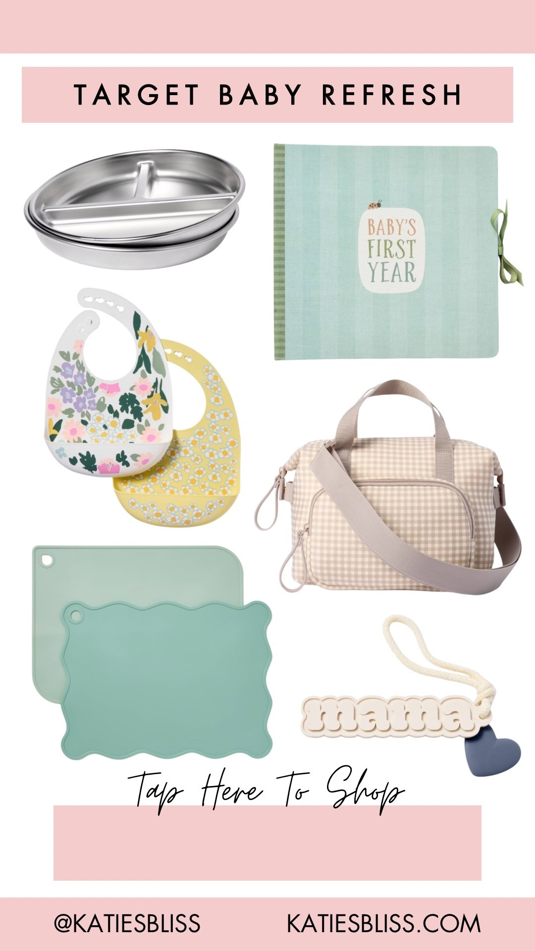 Target baby refresh 🤍

Target. Baby. Mom. Toddler plate. Baby book. Bib. Diaper bag. Place mat.

#LTKMothersDay #LTKmomlife #LTKBaby
