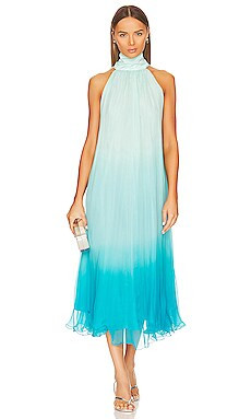 Azeeza Atwood Midi Dress in Sky & Ocean from Revolve.com | Revolve Clothing (Global)