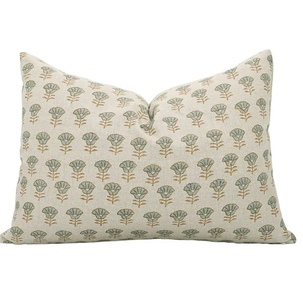 Pure Linen Grey Color Block print cushion cover- Kohinoor - Bed Bath & Beyond - 42454030 | Bed Bath & Beyond