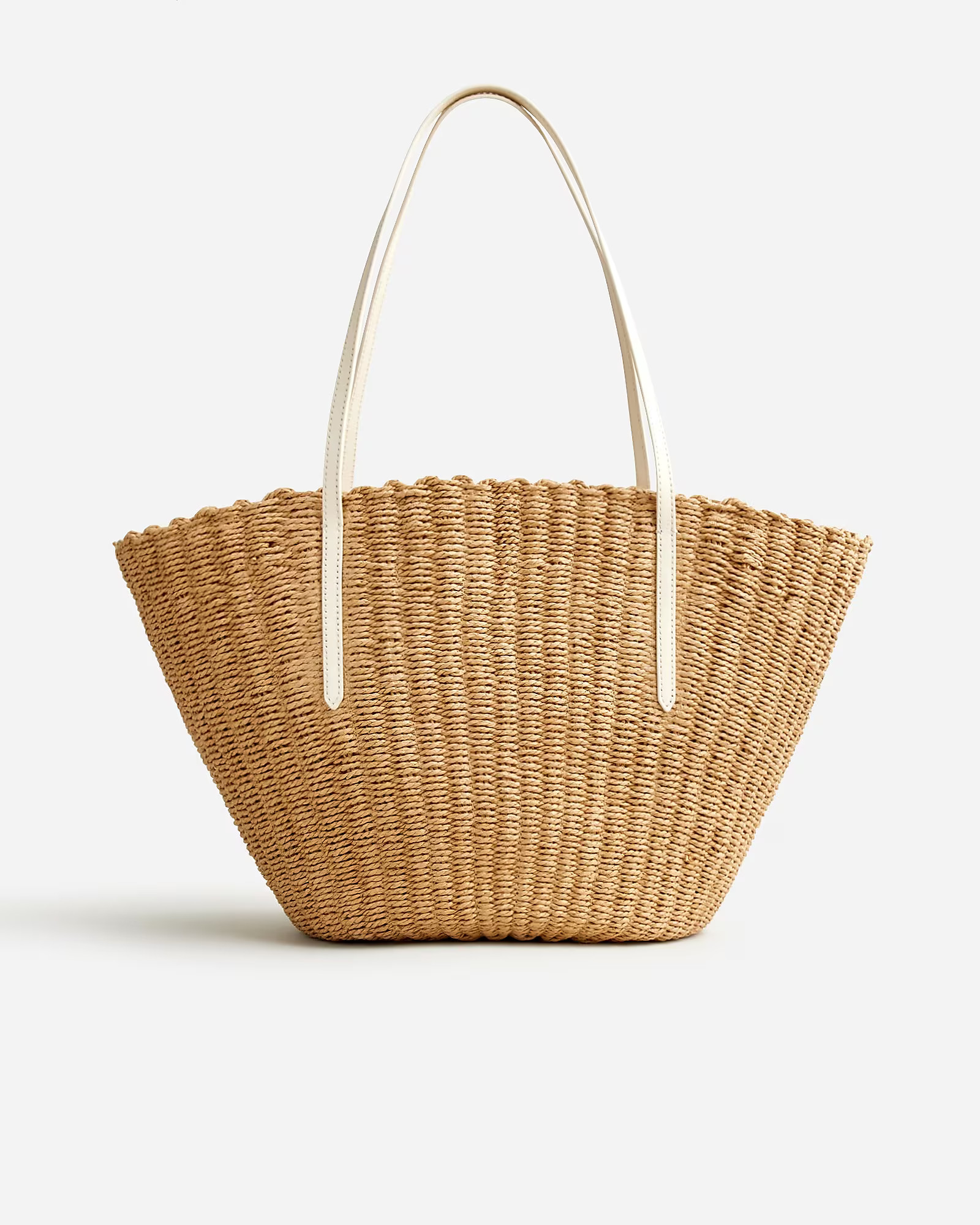 Como woven straw tote | J. Crew US