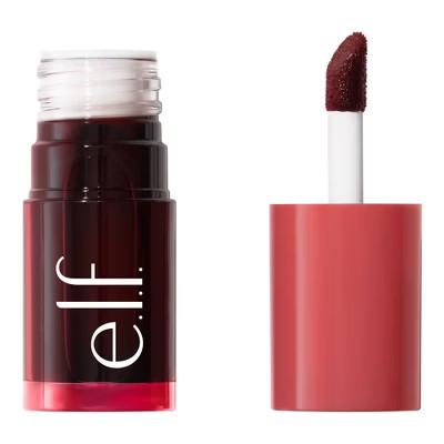 e.l.f. Sheer For It Blush Tint - Buildable Stain For Lips + Cheek - Cherry Cola - 0.22 fl oz | Target