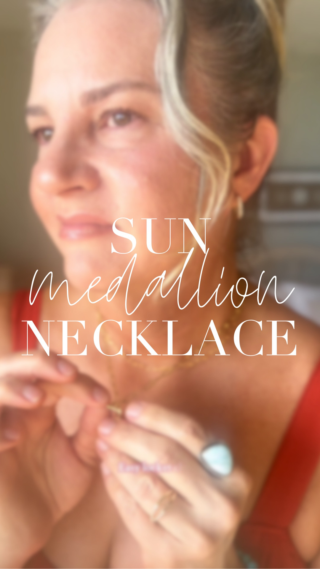 ☀️Love this sun medallion necklace so much! The clasp in the front is so easy anyone can do it young or old! I took it with me on vacation and it was perfect! Shiny and golden just like me! 

#LTKFindsUnder50 #LTKBeauty #LTKOver40