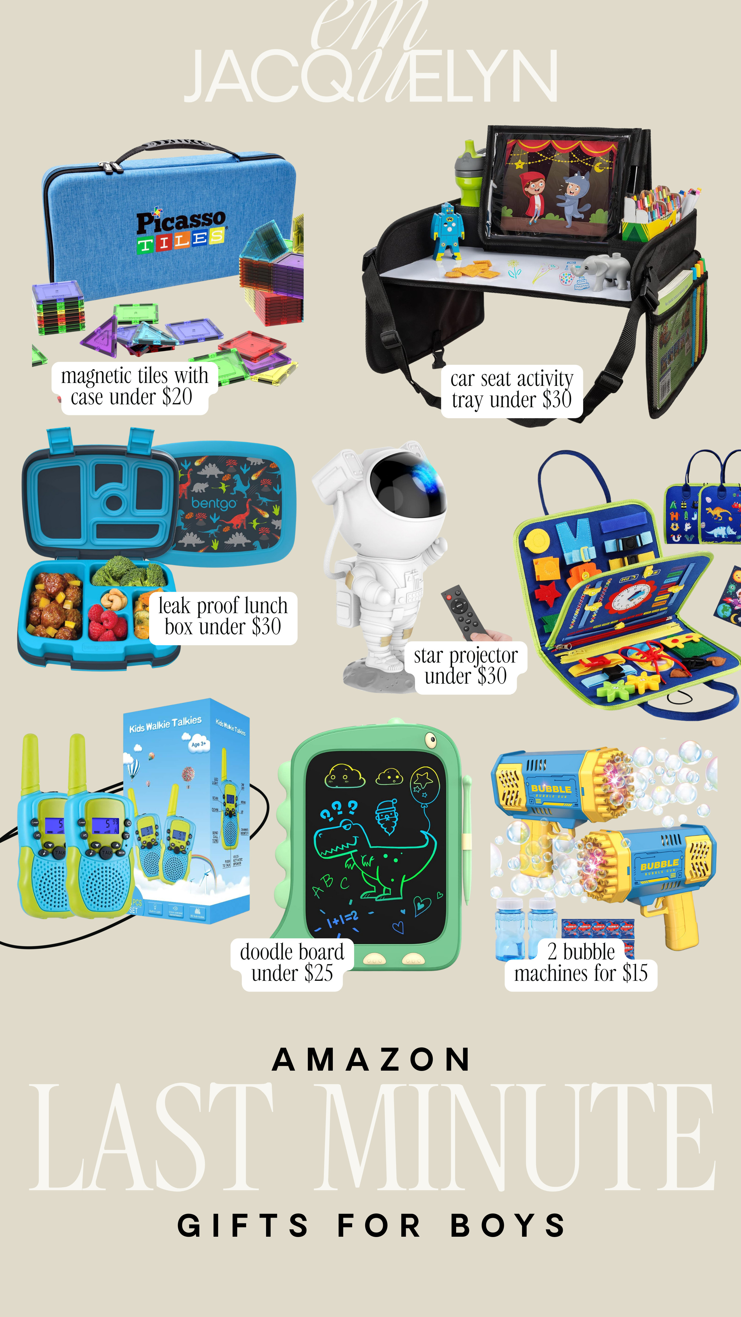 Amazon last minute gifts for boys!

amazon gifts for boys, for little boys, toys, gift guide, last minute 

 #LTKGiftGuide #LTKHoliday #LTKSeasonal