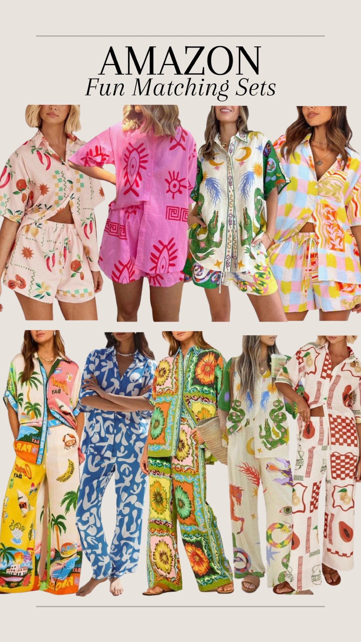 Fun Matching Sets from Amazonn

#LTKSeasonal #LTKStyleTip #LTKFestival