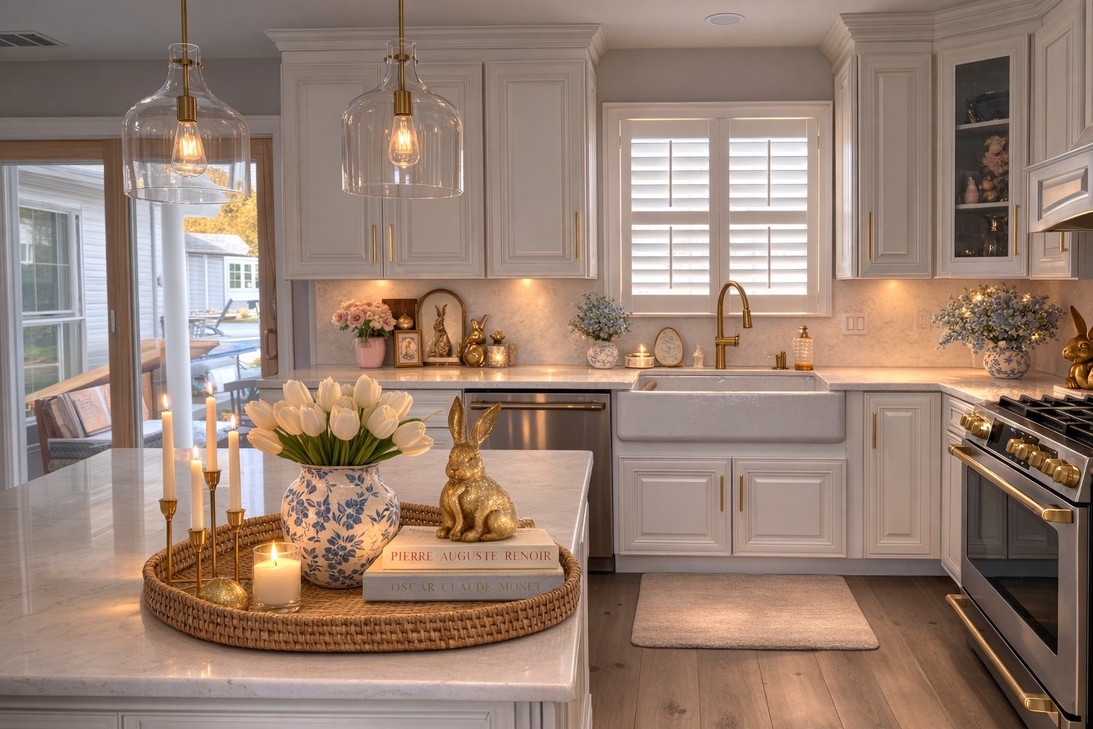 Loving the Spring blues in my kitchen! Love how the touch of soft golds bring it all together. #kitchendecor #springdecor #easterdecor #homedecor #shopthelink

#LTKHome #LTKSeasonal #LTKSpringSale