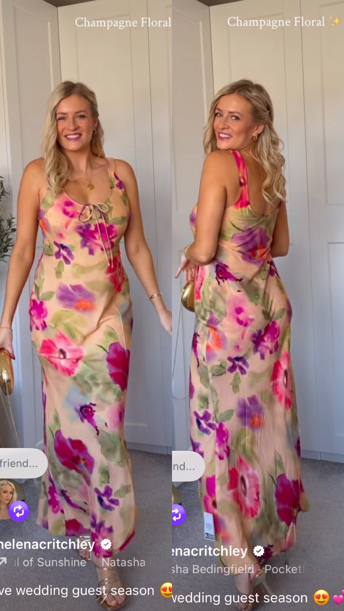 £26 dress Back in stock and has 20% off with code BANKHOLS 🌺