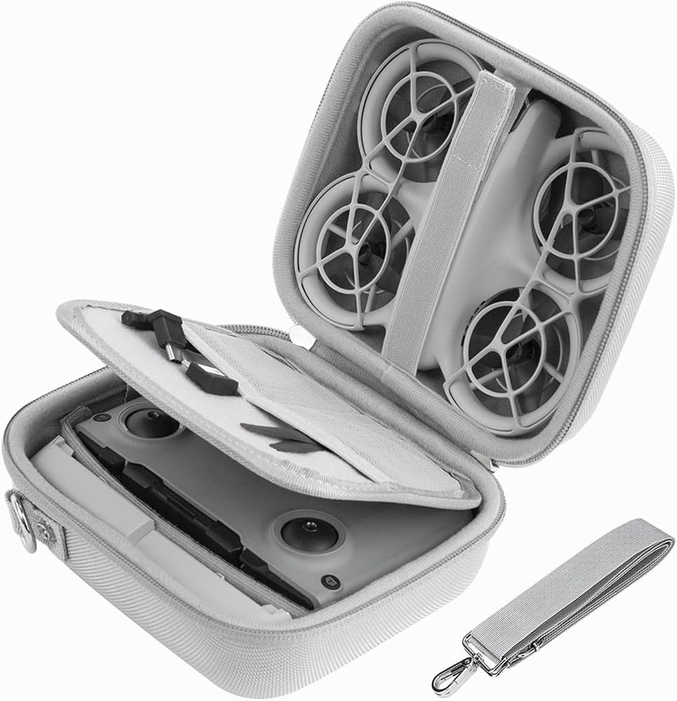 Carrying Case for DJI Neo, Portable Shoulder Bag Travel Neo Case with Elastic Strap to Fix DJI Ne... | Amazon (US)