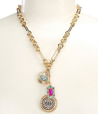 Charm Cluster Y Necklace | Dillard's