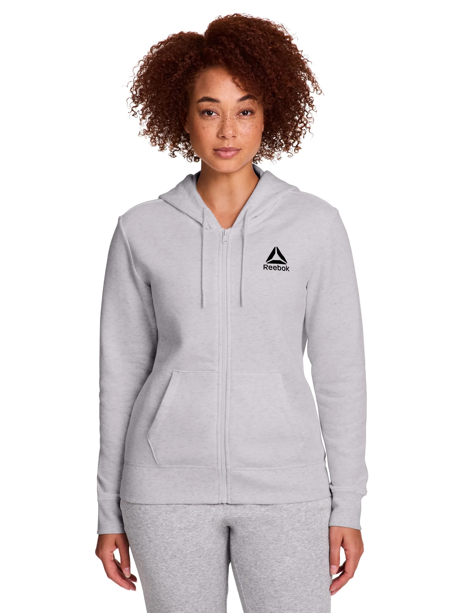 Reebok Women's and Women's Plus Day to Day Zip Up Hoodie, Sizes XS-4X | Walmart (US)