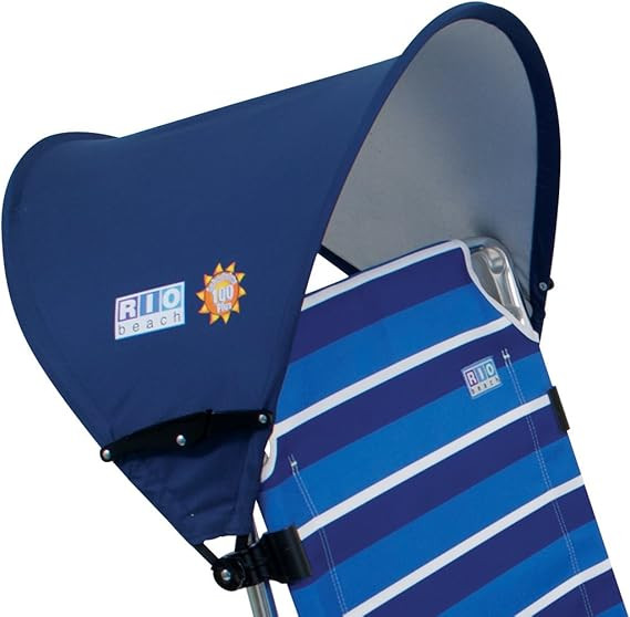Rio Beach MyCanopy Personal Chair Sun Shade, Navy | Amazon (US)