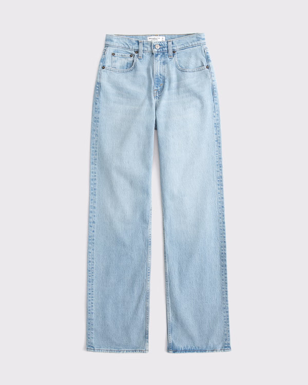 High Rise 90s Relaxed Jean | Abercrombie & Fitch (US)