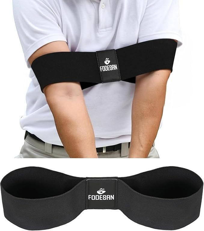 Golf Arm Band Training Aid for Swing Connection, Arm Connection Golf Trainer for Better Tempo, Ba... | Amazon (US)