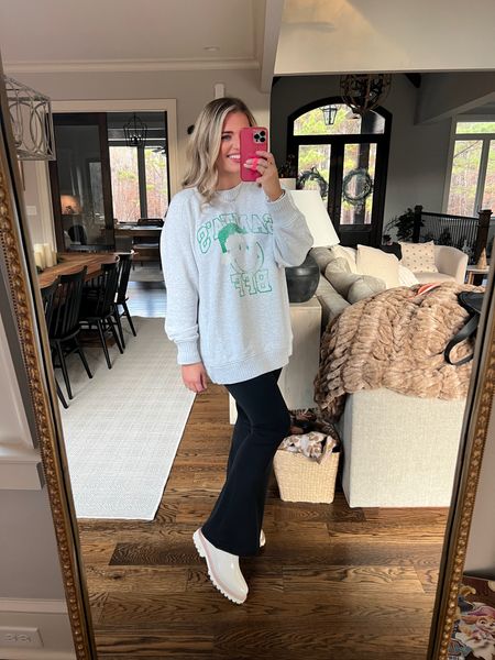 Santa is my bff 🎅🏼 
Sweatshirt tts - M 
Linking so many new cute aerie arrivals here for y’all!!! #iwantaerie #ad #aerie #aerieREAL @aerie 

#LTKGiftGuide #LTKHoliday #LTKsalealert