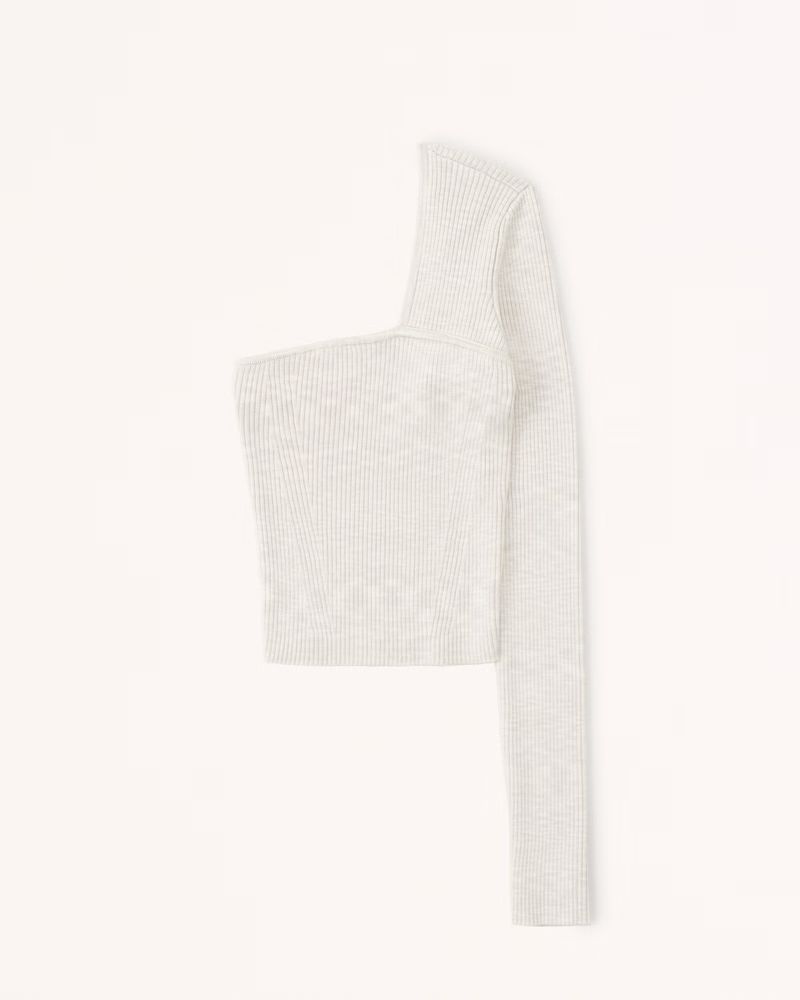 Women's Asymmetrical Slim Sweater | Women's Tops | Abercrombie.com | Abercrombie & Fitch (US)