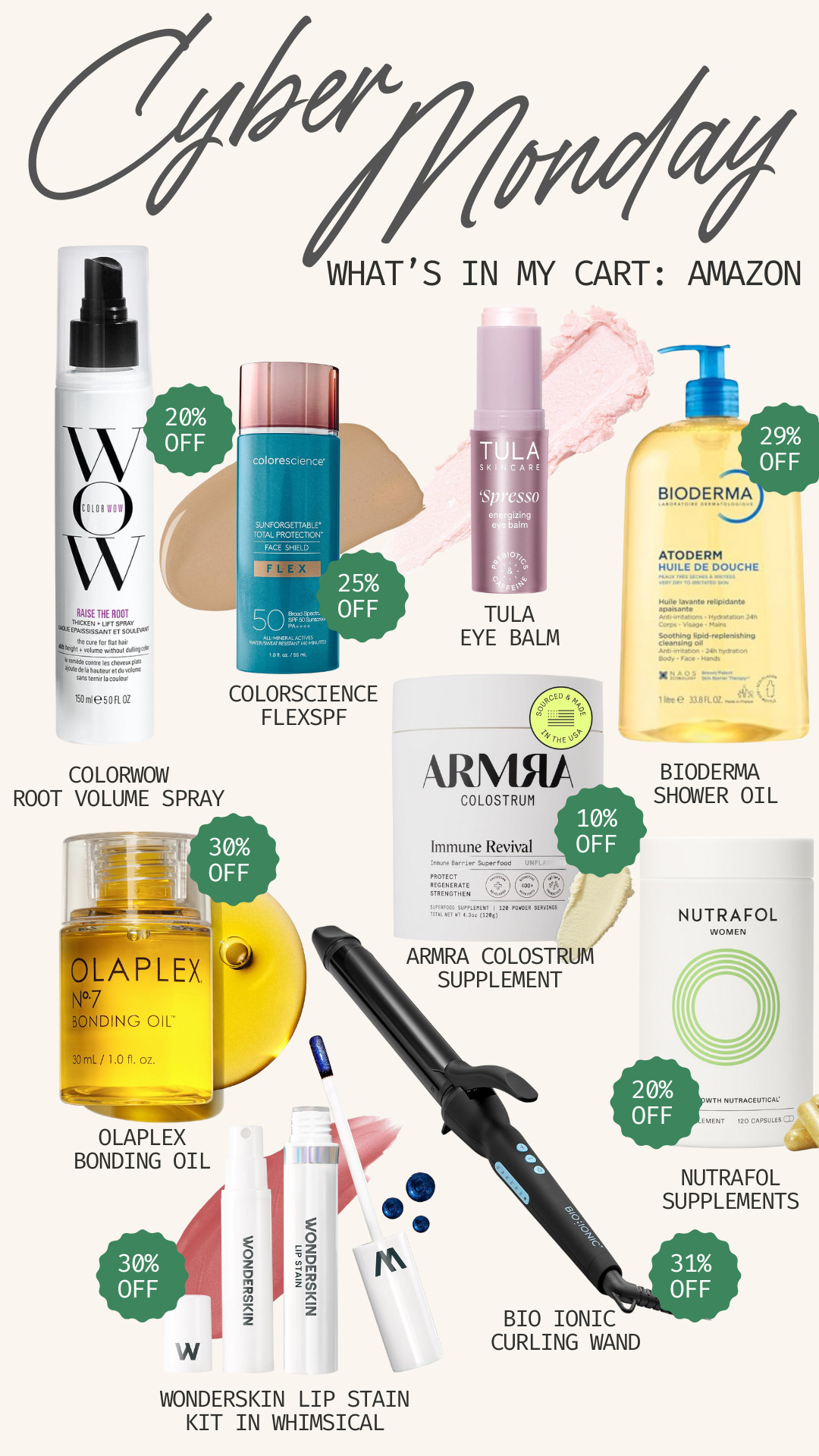 Sharing my top Amazon beauty finds for Cyber Monday 2025! From supplements to makeup, to hair - you won't find better deals on these products anywhere!  

 

#LTKCyberWeek #LTKGiftGuide #LTKHoliday