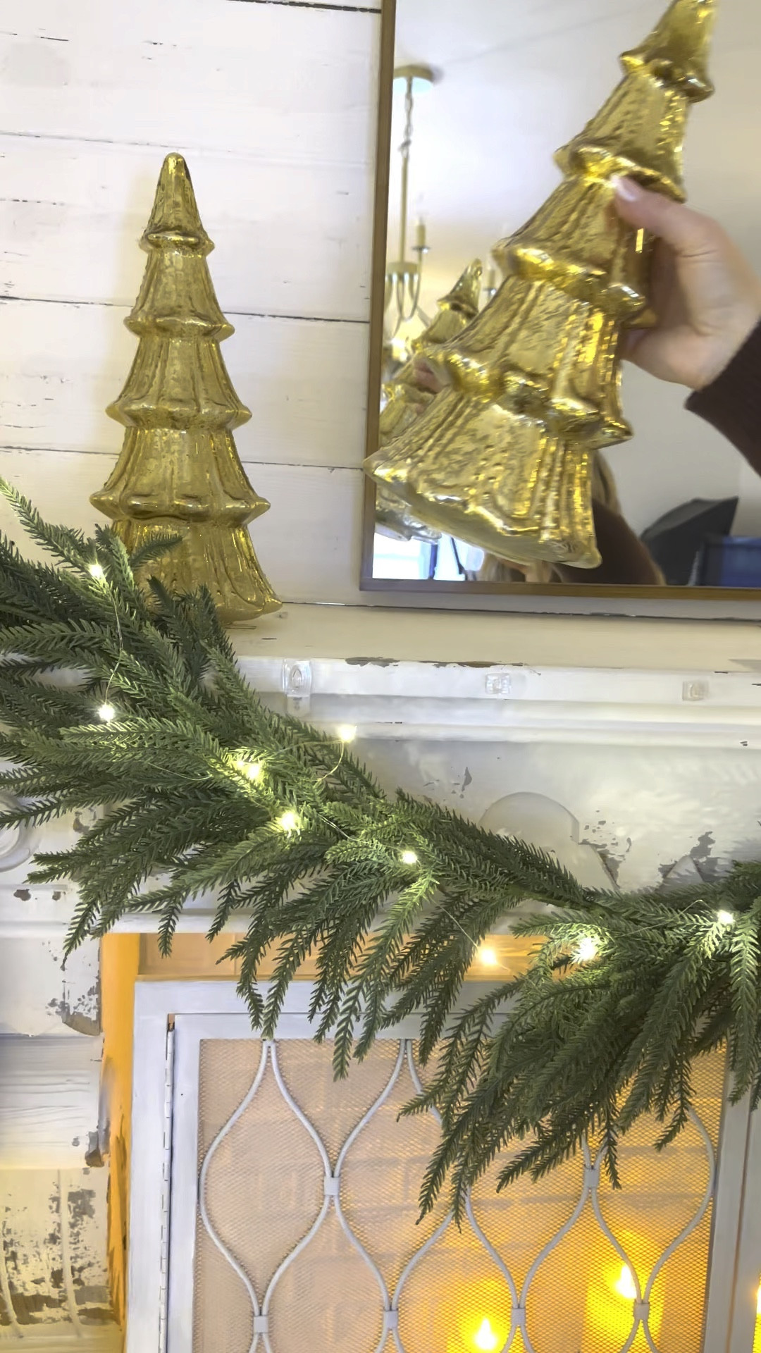These 14” beautiful Mercury Glass Gold Lighted Christmas Trees are so magical anywhere you put them! And they are shiny & gorgeous even unlit!! Perfect for special holiday decor! They are a statement piece we absolutely love!! We love you!!

#homedecor #decorating #decor #christmas #christmastree #christmasdecorations #christmasdecor #amazonfinds #amazondecor #christmastree #christmascountdown

#LTKSeasonal #LTKHome #LTKHoliday