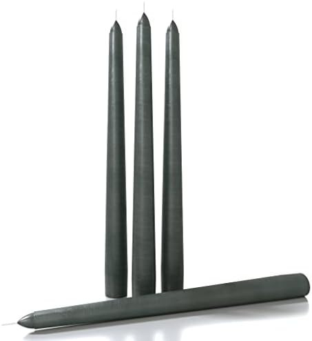 CANDWAX 10 inch Taper Candles Set of 4 - Dinner Candles Dripless - Tall Candles Long Burning Perfect | Amazon (US)