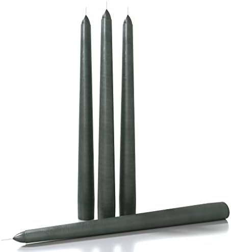 CANDWAX 10 inch Taper Candles Set of 4 - Dinner Candles Dripless - Tall Candles Long Burning Perfect | Amazon (US)
