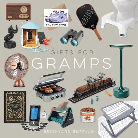 Spoil Gramps this Father's Day with gifts he'll brag about for years! Whether he’s into building, birdwatching, or a game of pickleball, we’ve got the perfect gift ideas for any grandpa!

#LTKSeasonal #LTKGiftGuide #LTKMens