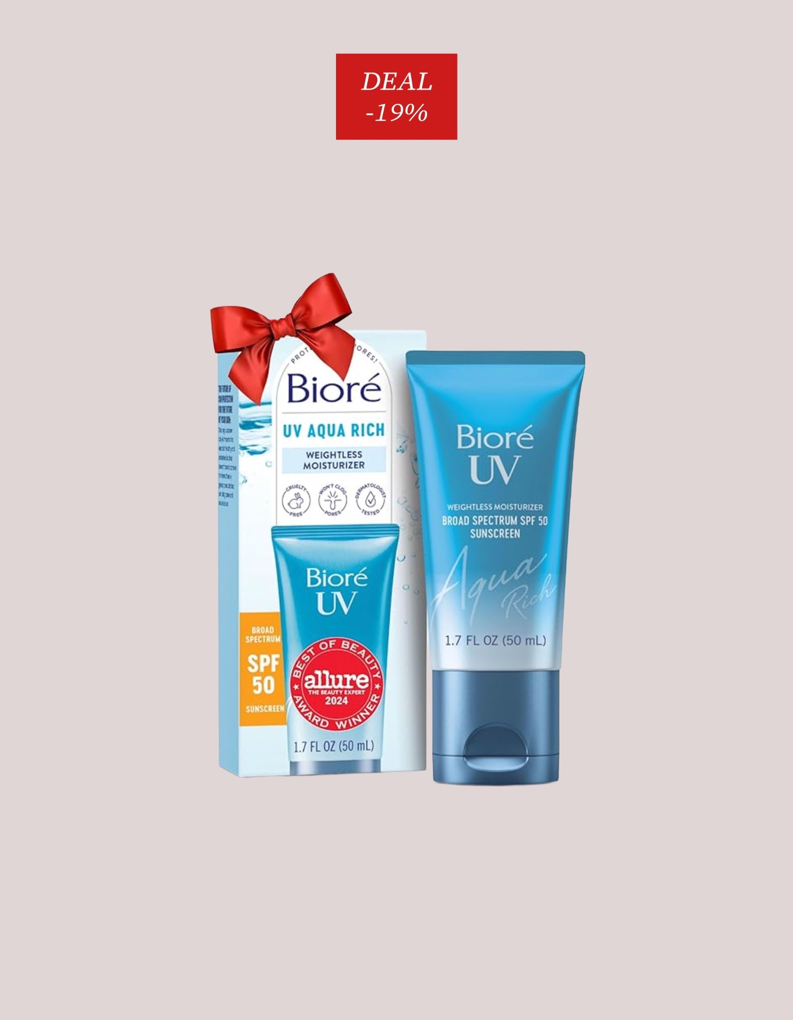 THE BEST face sunscreen and wears SO well under make up 

#LTKBeauty #LTKCyberWeek