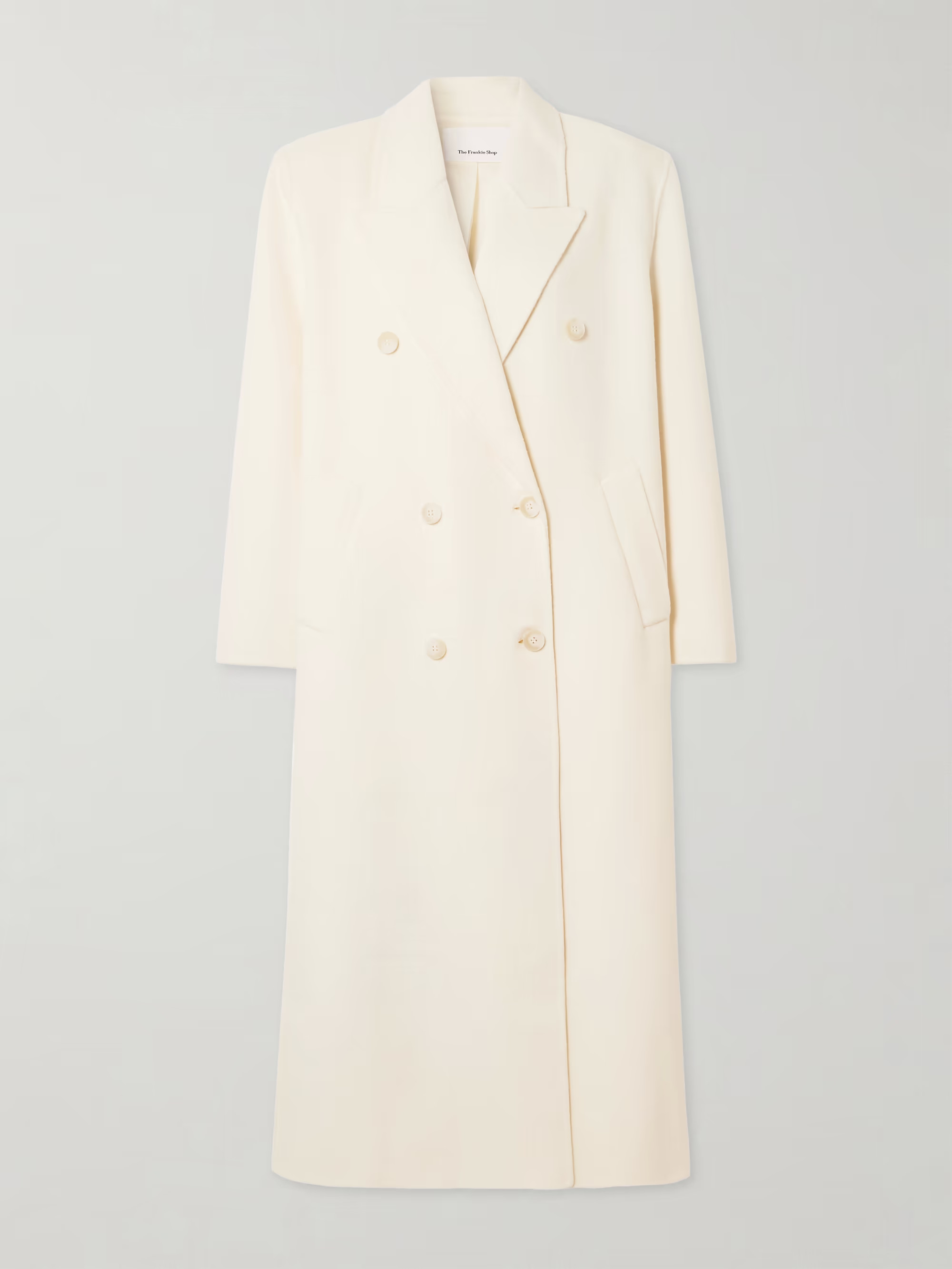 Gaia double-breasted wool-blend coat | NET-A-PORTER (UK & EU)