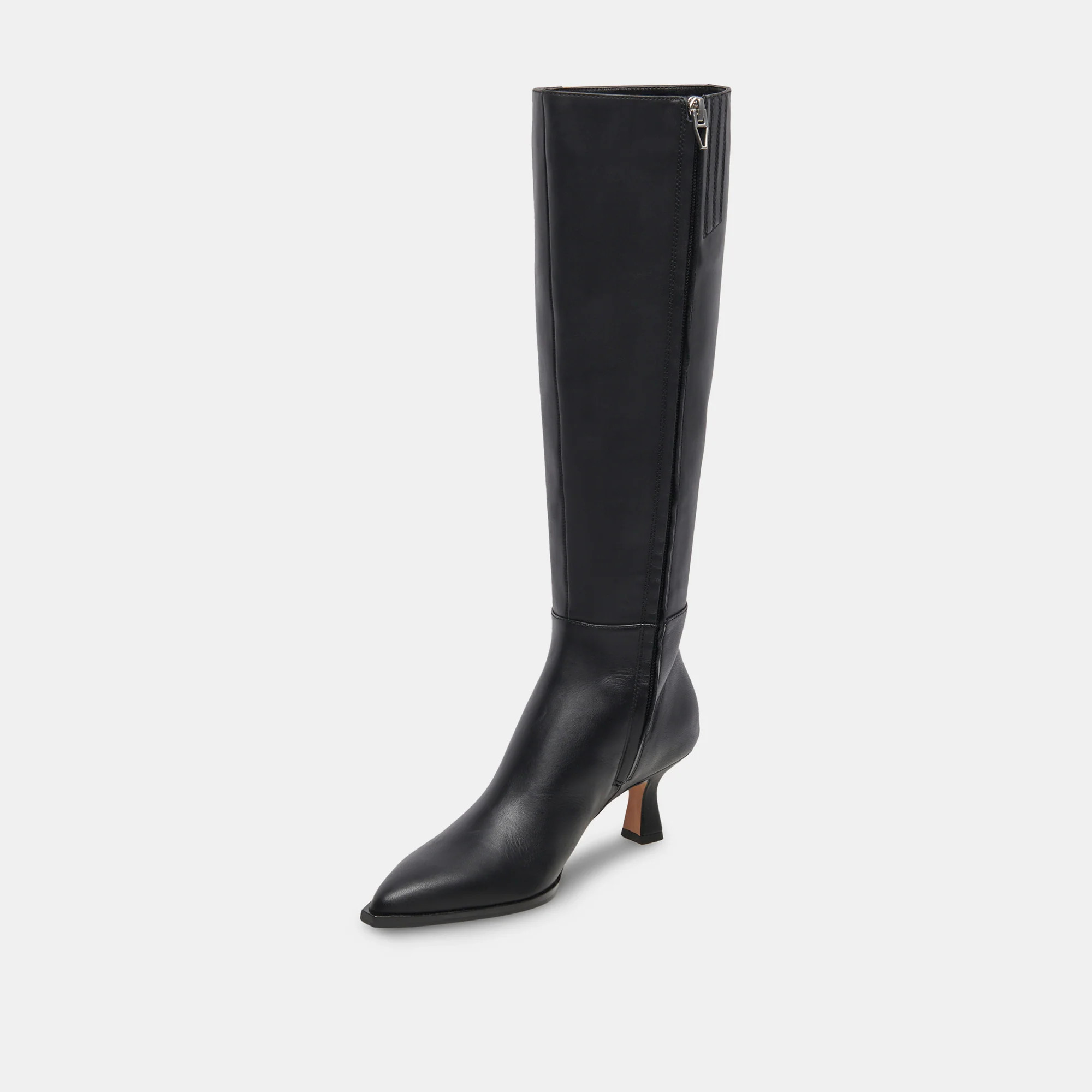 Auggie Black Leather Boots | Dolce Vita | DolceVita.com