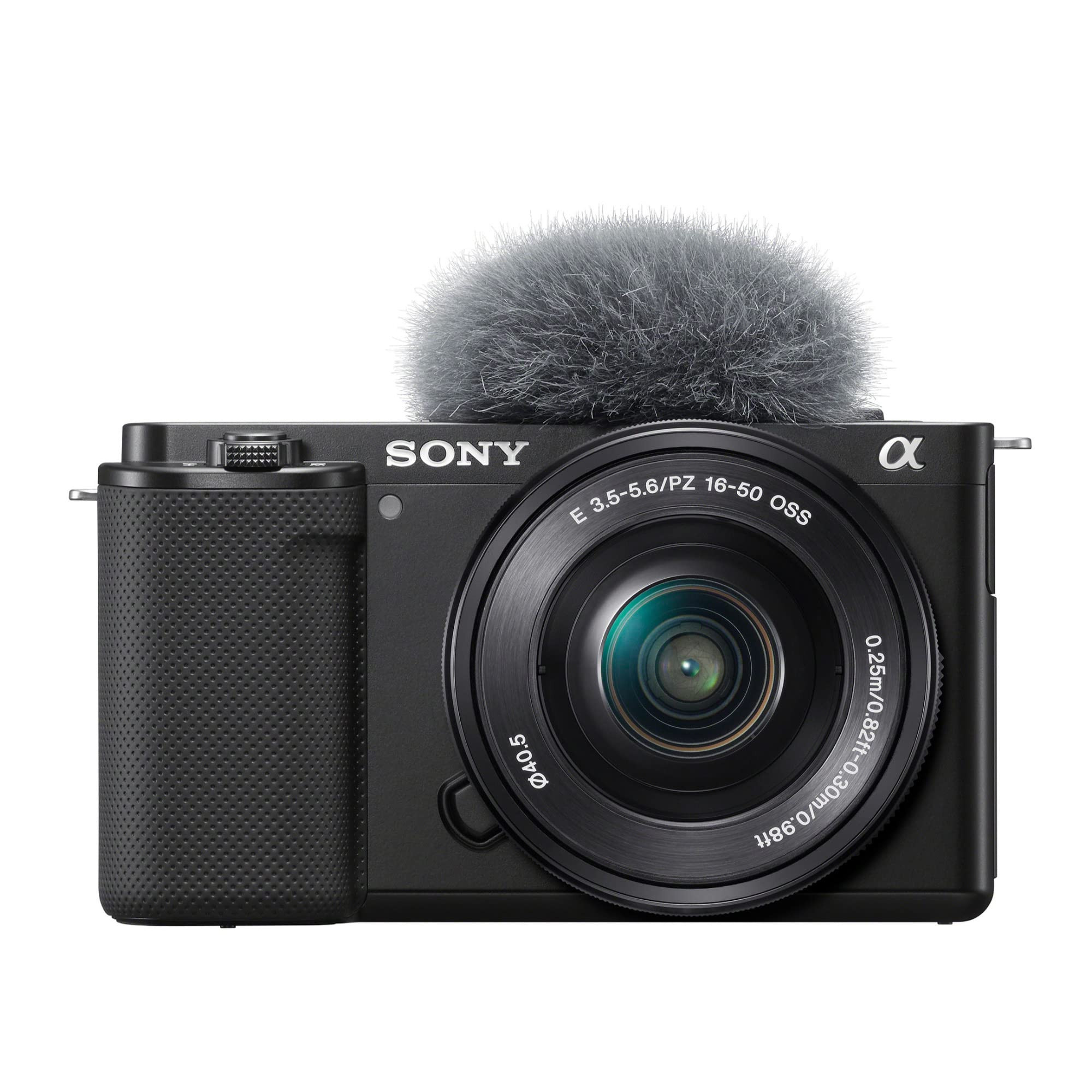 Sony Alpha ZV-E10 - APS-C Interchangeable Lens Mirrorless Vlog Camera Kit - Black | Amazon (US)