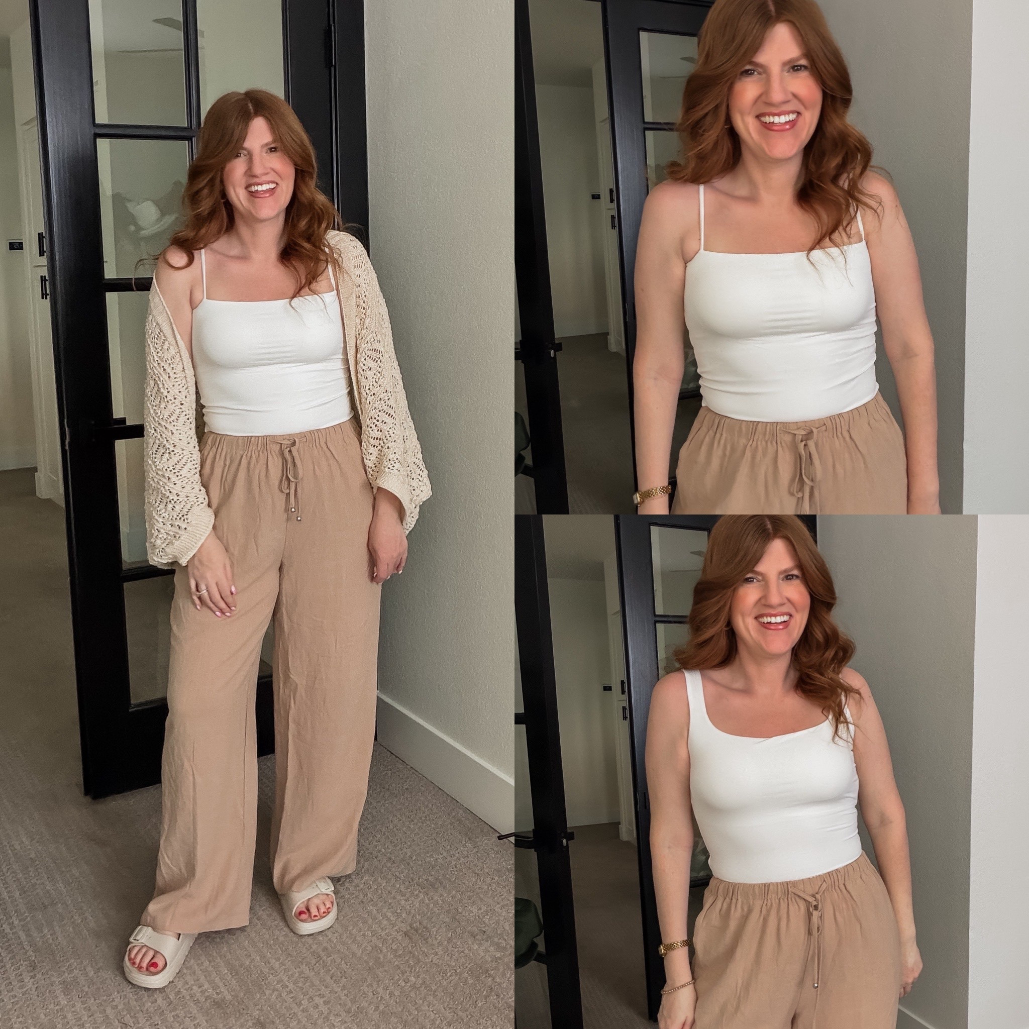 Love these tank tops with built in cups. Great basic but not so basic that everyone needs! Size medium. 

#LTKSeasonal #LTKPetite #LTKmomlife