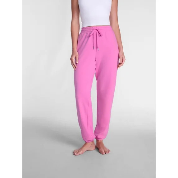 Joyspun Women's Fleece Sleep Pull On Jogger, Sizes XS to 3X | Walmart (US)